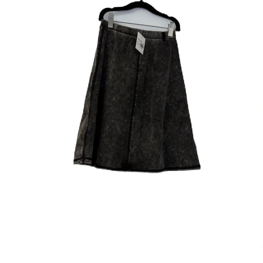 Girls Black Gray Mini Pleated Skater Skirt bundle of 4 size 10